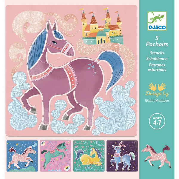 Stencil Set – Horses