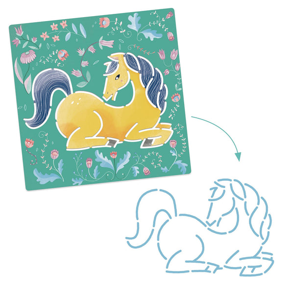Stencil Set – Horses