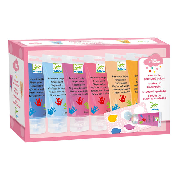 Sweet Finger Paint Tubes – Set of 6