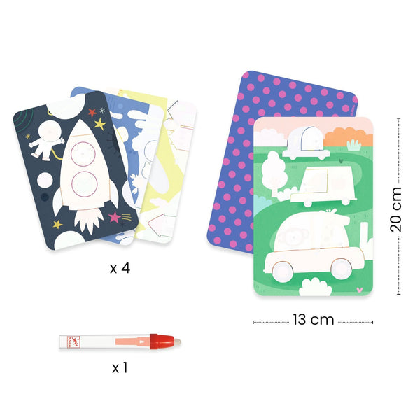 Water Magic Colouring Set – On The Road