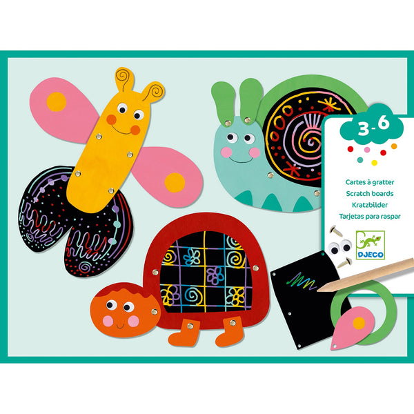 Funny Animals Scratch Cards