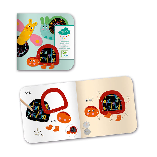 Funny Animals Scratch Cards