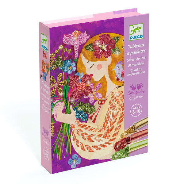 The Scent of Flowers Glitter Art