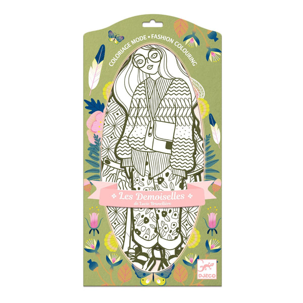 Les Demoiselles Colour-In Cards – Bowie & Friends
