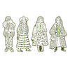 Les Demoiselles Colour-In Cards – Bowie & Friends