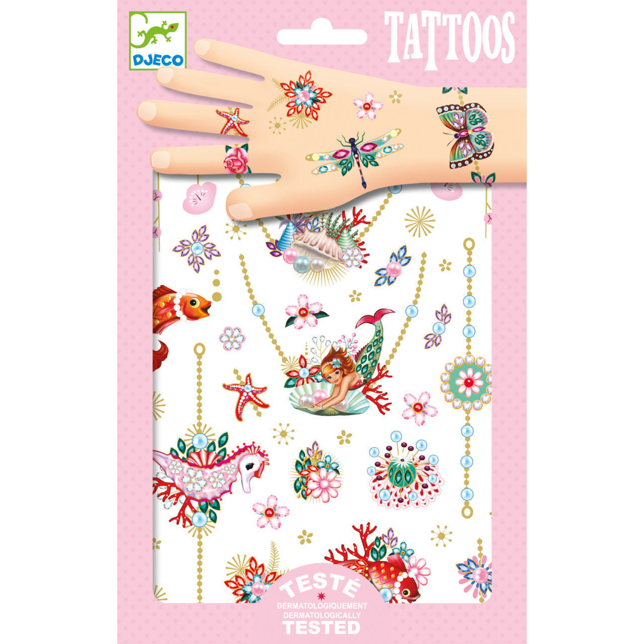 Fiona’s Jewels Metallic Temporary Tattoos