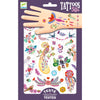 Bright Birds Metallic Temporary Tattoos