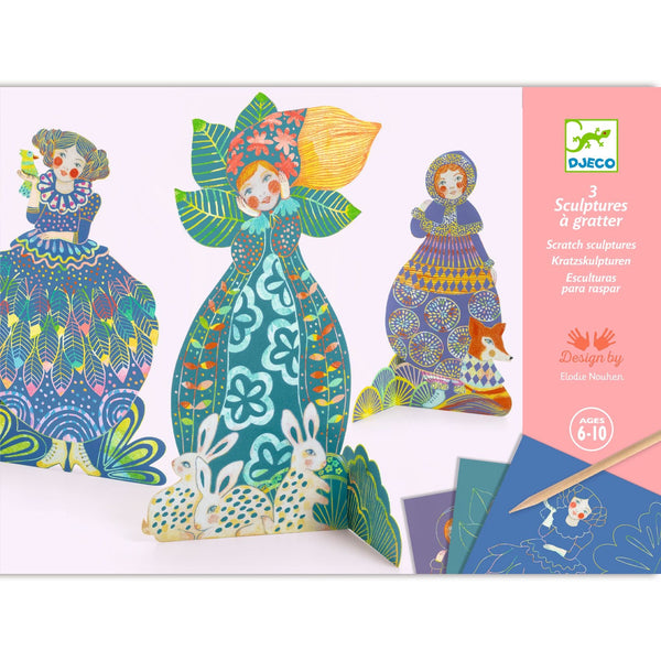 Pretty Dresses Scratch Cards