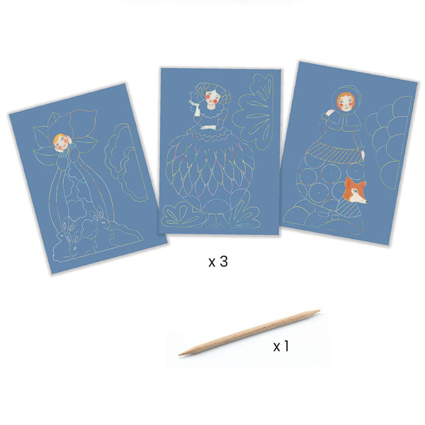 Pretty Dresses Scratch Cards