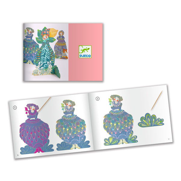 Pretty Dresses Scratch Cards