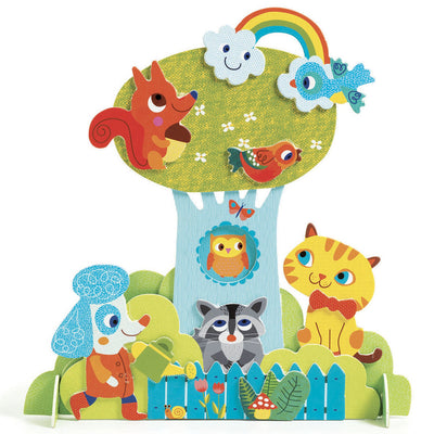 Garden Pals Collage Scene