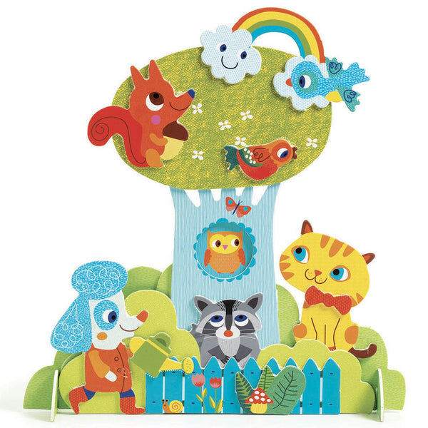 Garden Pals Collage Scene