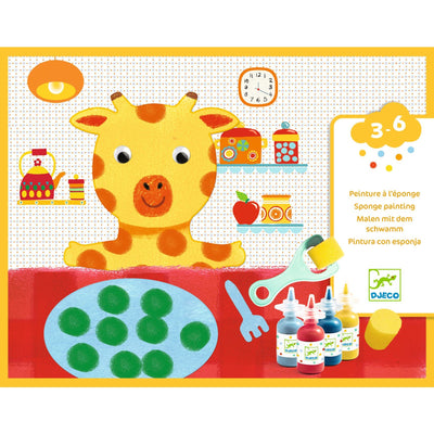 Sponge Painting – Cuddly Toy Adventure