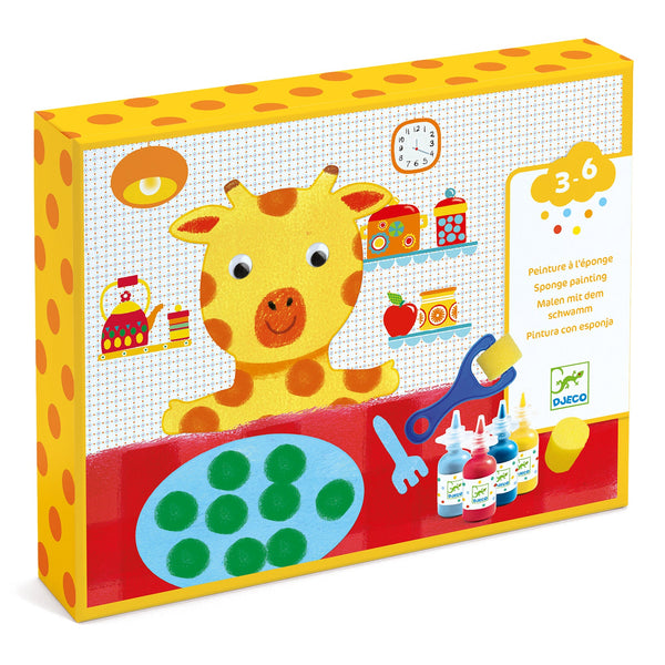 Sponge Painting – Cuddly Toy Adventure
