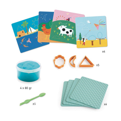 Patterns & Shapes Modelling Play Dough