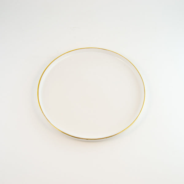 Kiki Side Plate Gold Rim