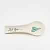 Spoon Rest Flat Heart & Words