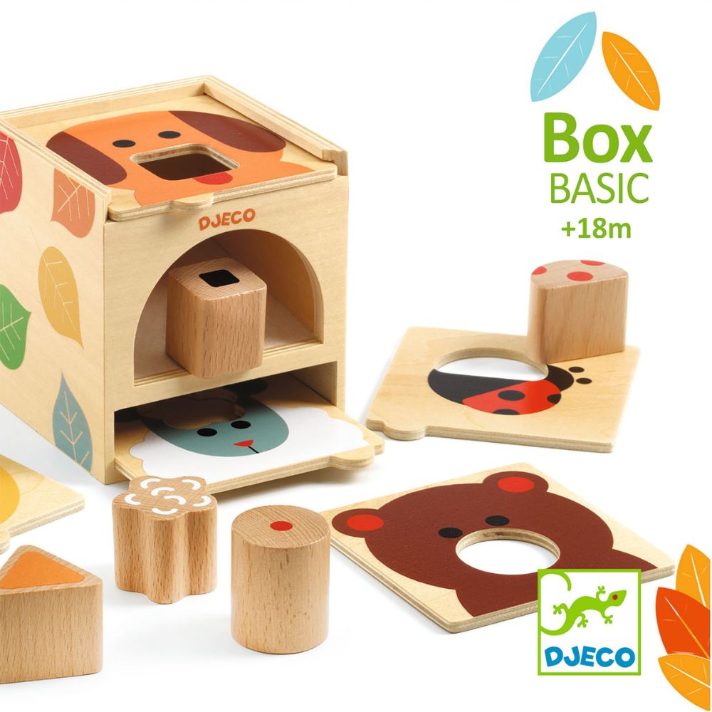 Djeco Wooden Toy - Box Basic