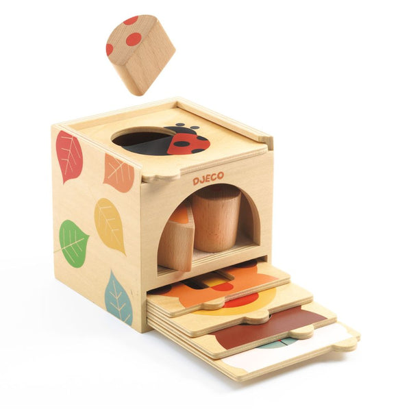 Djeco Wooden Toy - Box Basic