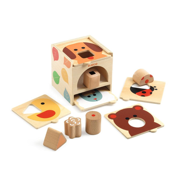 Djeco Wooden Toy - Box Basic