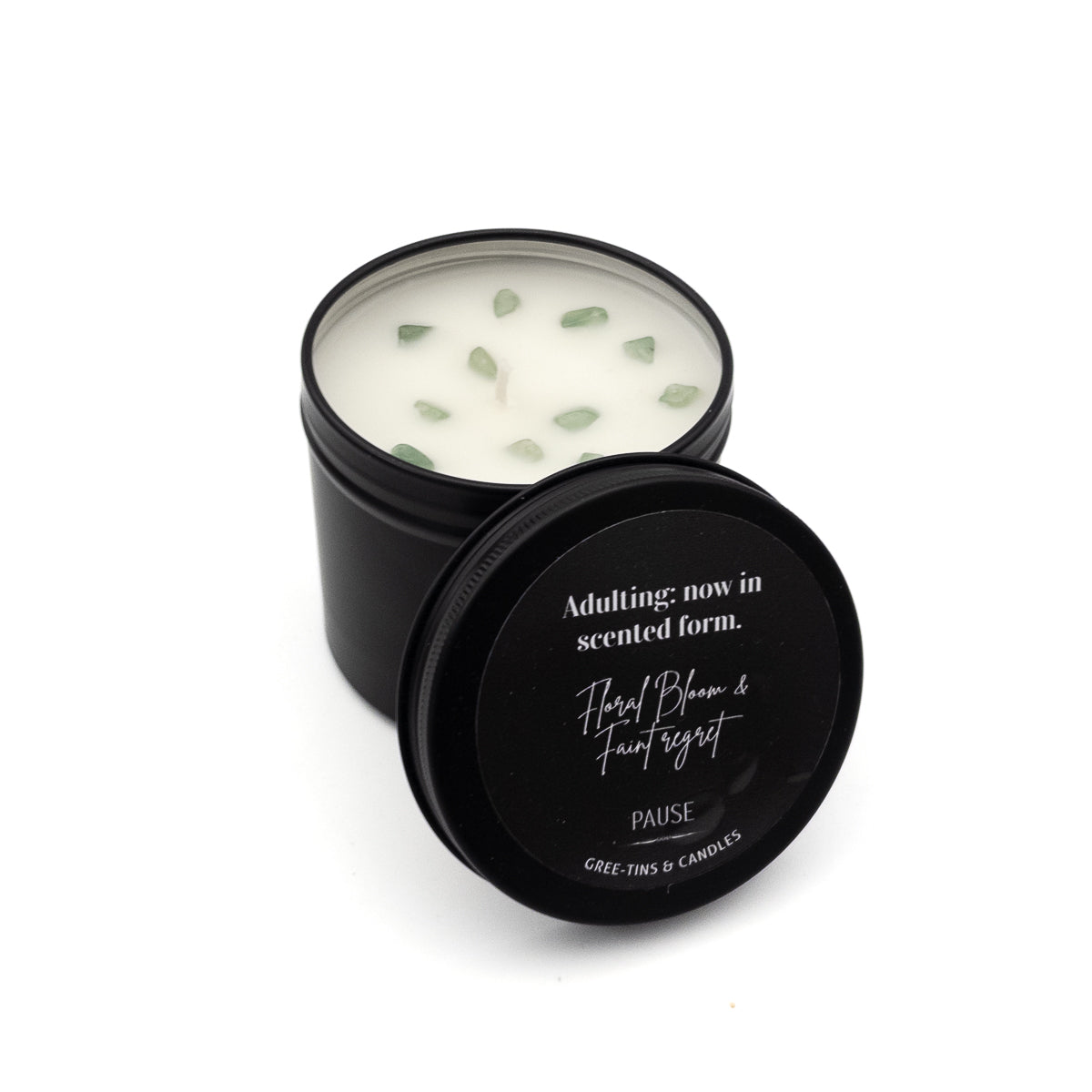 Gree-Tins - Candle Edition - Adulting in scented