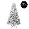 Christmas Tree White with LED Lights