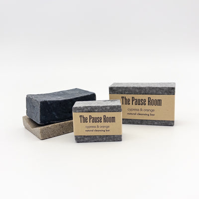 PAUSE Hand-Made Soap - Cypress and Orange