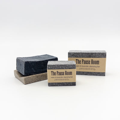 PAUSE Hand-Made Soap - Neem and Lavender
