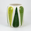 Lily Vase Oasis Green Leaves