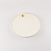 Wonky Side Plate Gold Plated