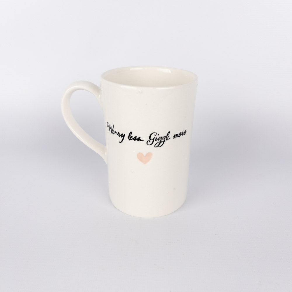 Mug D Candy Love - worry less giggle more