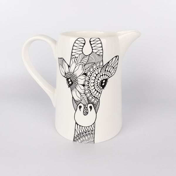 Old Farm Jug - Giraffe