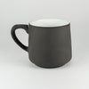 Kiki Mug - Black Clay with White Glaze