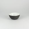 Singita Ramekin - Black Clay White Glaze