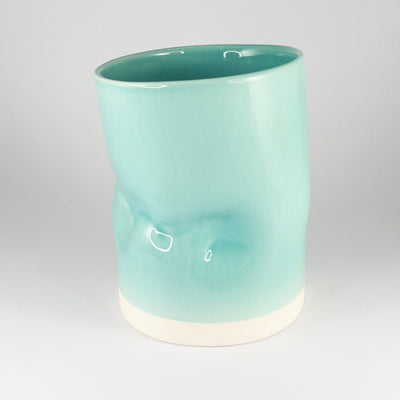 Cylinder Squashed Vase - Fynbos