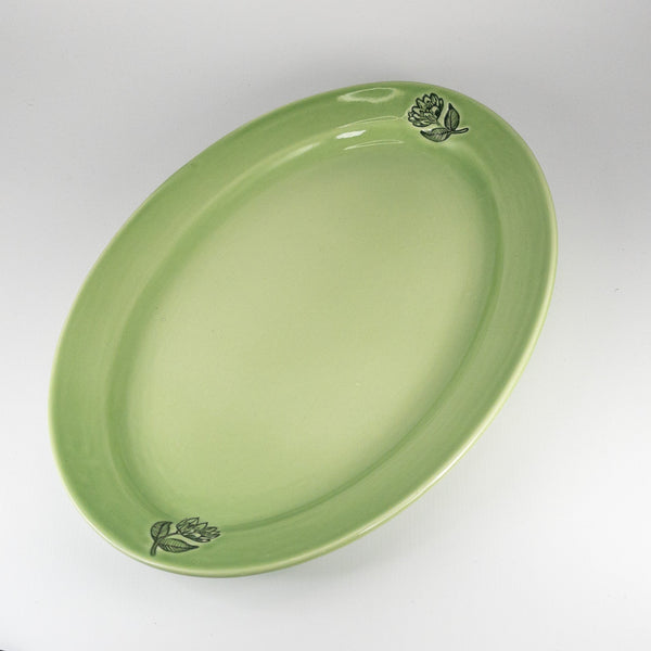 Oval Platter Large Gloss - Fynbos