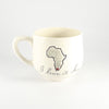 Bubble Mug B White Gloss - Africa