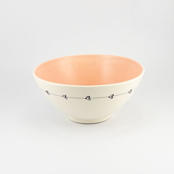 Salad Bowl Medium Candy Love - Ring of Hearts