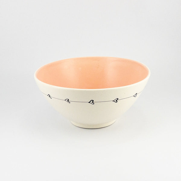 Salad Bowl Medium Candy Love - Ring of Hearts
