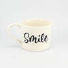 Mug C White Gloss - Smile