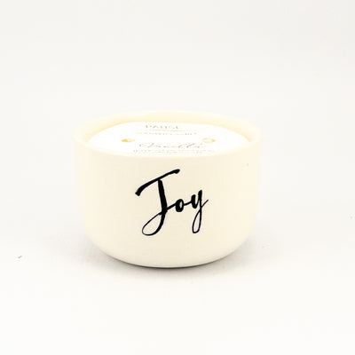 PAUSE Emma Bowl Candle - Vanilla - Joy