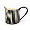 Les Jug Black Matt - Carved Stripes