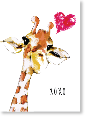 PAUSE Greeting Cards “XOXO”