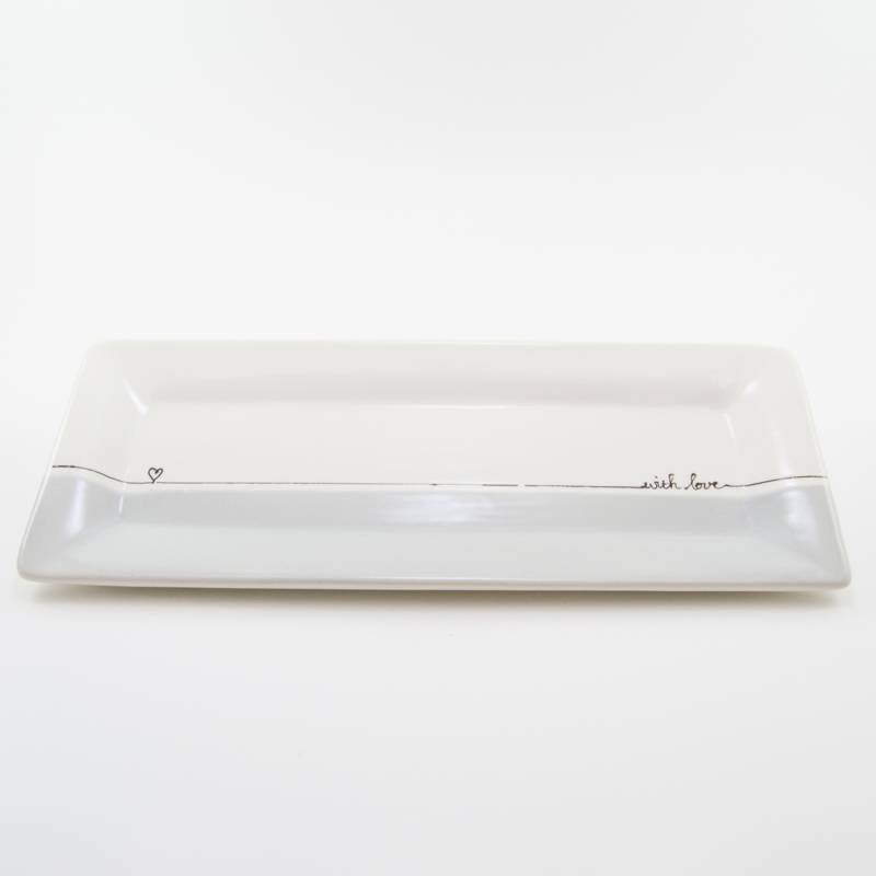Rectangular Platter Candy Love
