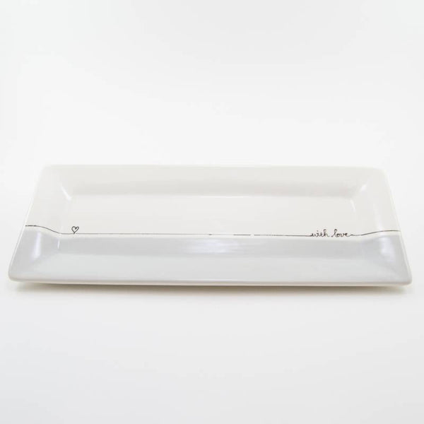 Rectangular Platter Candy Love