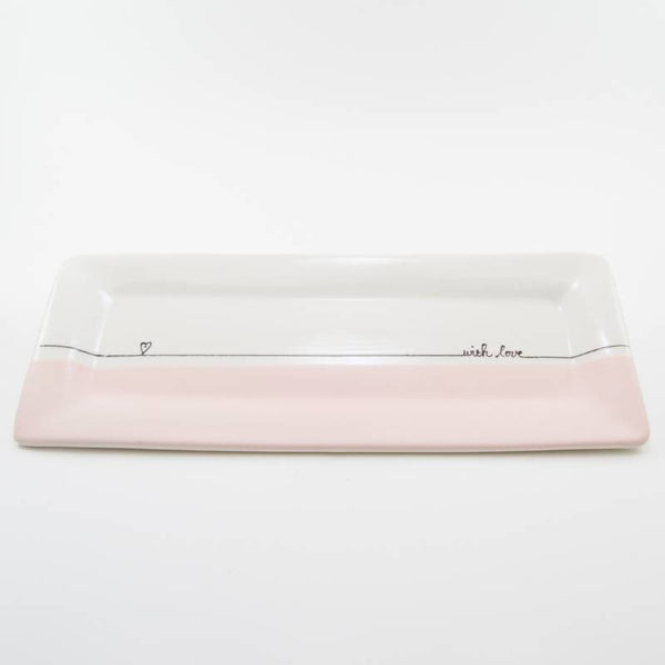 Rectangular Platter Candy Love