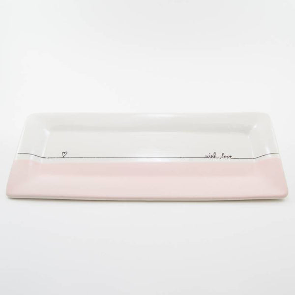 Rectangular Platter Candy Love