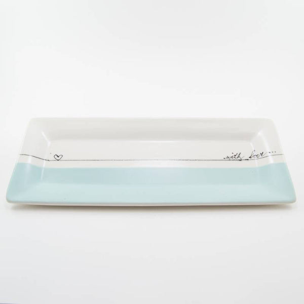Rectangular Platter Candy Love