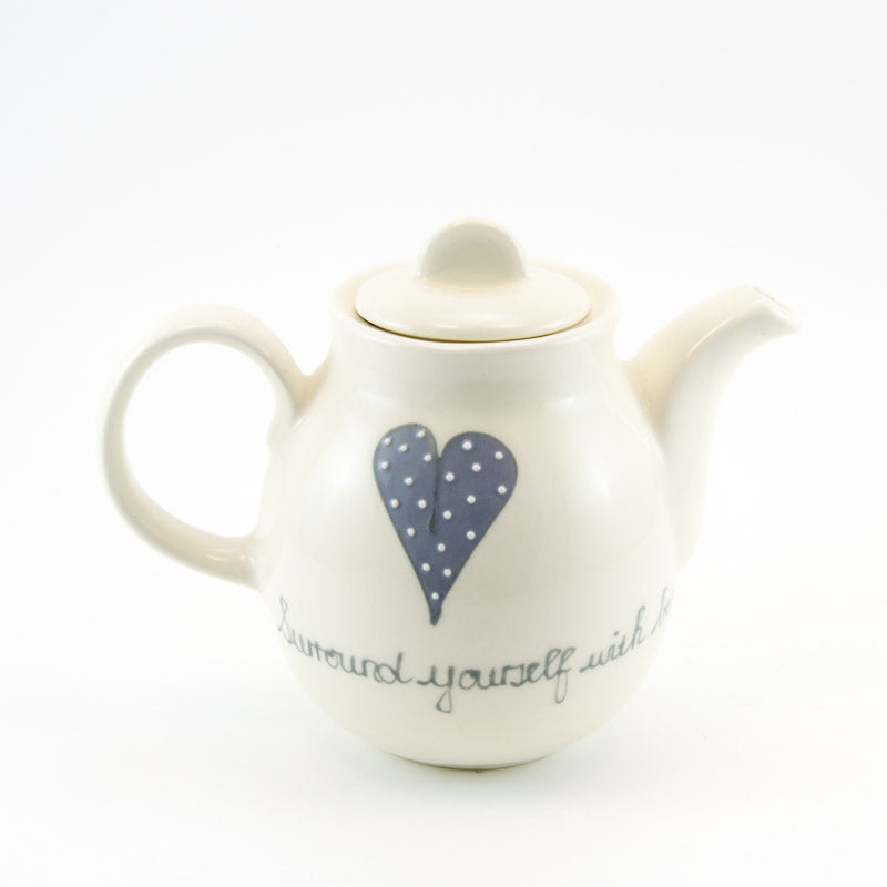 Tea Pot Heart & Words