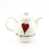 Tea Pot Heart & Words